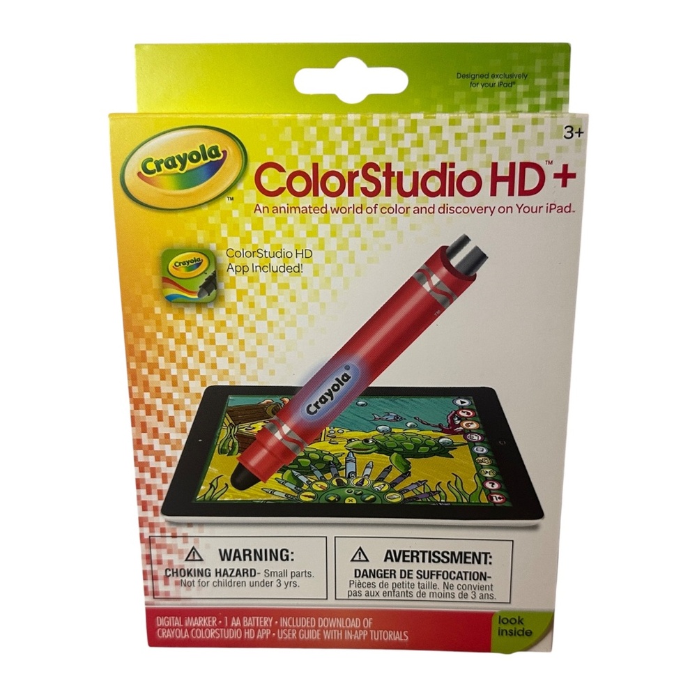 Griffin Crayola Red iMarker & Digital Stylus ColorStudio HD+ (RE35959)